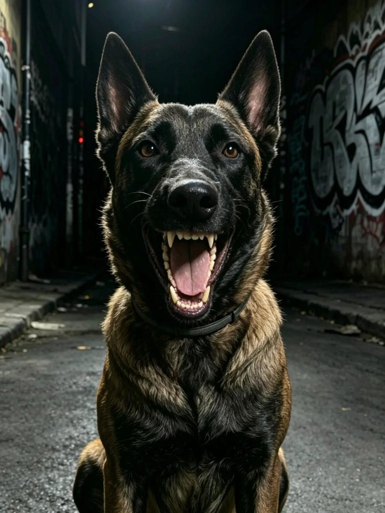 Séance de rééducation comportementale malinois Mayenne