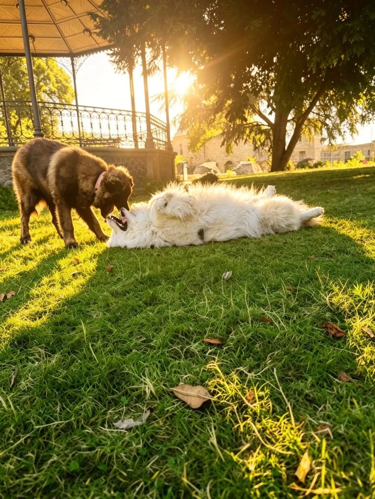 Chien qui joue avec son éducateur à Mayenne Maison canikiff 